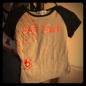 Vintage Triple 5 Soul tee summer cotton jeans set